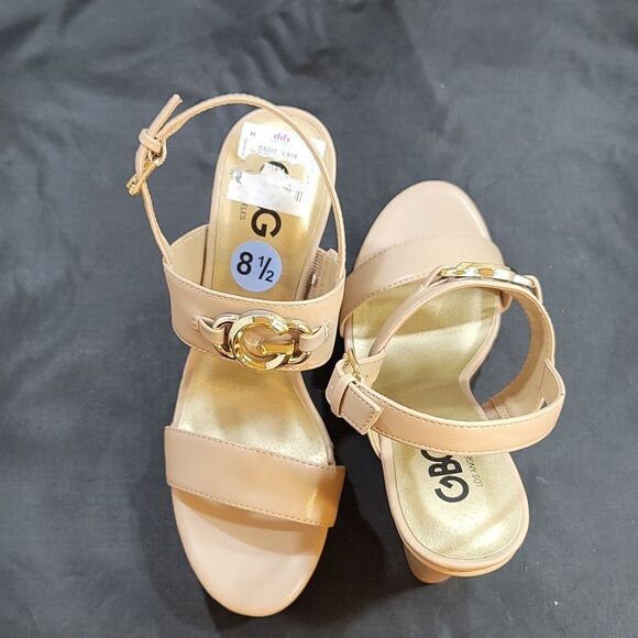BRAND NEW GBG LOS ANGELES ESPADRILLE OPEN TOE WEDGE SANDAL - Picture 3 of 11